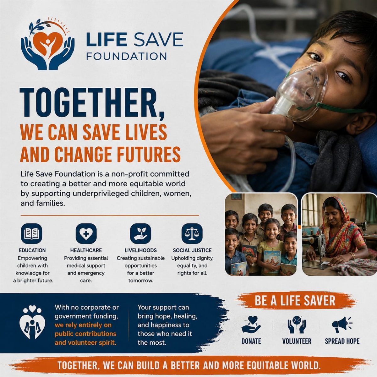 Life Save Foundation work photo 1